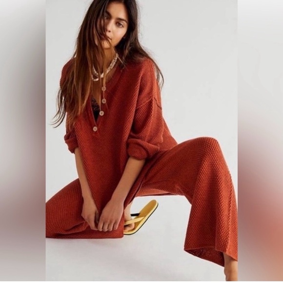 Free People Haile Set canyon sunset color - Picture 2 of 6